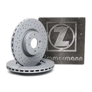 ZIMMERMANN Bremsscheiben Satz f&uuml;r ABARTH 500/C 595/695 vorne