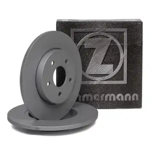 ZIMMERMANN Brake Disc Set for FORD Mondeo 3 and JAGUAR X-Type X400 (Rear)