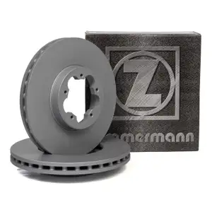 ZIMMERMANN Bremsscheiben Satz f&uuml;r FORD TRANSIT + TRANSIT TOURNEO 2006-2014 vorne