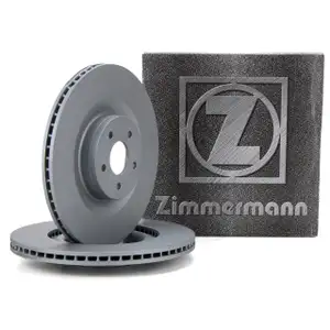 ZIMMERMANN Brake Disc Set for FORD FOCUS III MK3 2.3 RS AWD 350 hp (front)