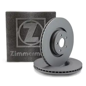 ZIMMERMANN Brake Discs for FORD FOCUS III 2.0 ST / TDCi ST (model year 2015 and later) &ndash; front