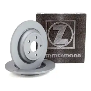 ZIMMERMANN Brake Disc Set for FORD Focus 4 MK4 2.0/2.3 ST (2018&ndash;present), rear