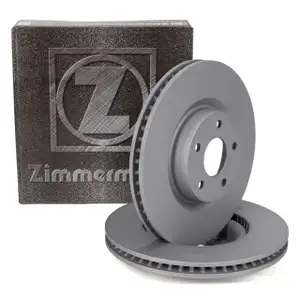 ZIMMERMANN Brake Disc Set for FORD Focus 4 MK4 (model year 2018 and later), front 2305506