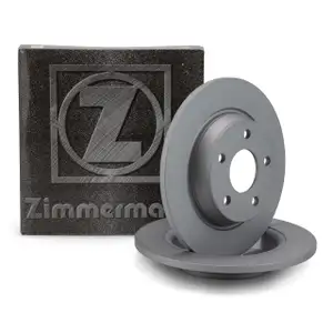 ZIMMERMANN Brake Discs for FORD FOCUS IV 1.0 EcoBoost and 1.5/2.0 EcoBlue (Rear)