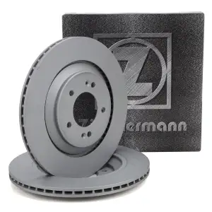 ZIMMERMANN Bremsscheiben Satz f&uuml;r HYUNDAI i30 N i30N PD 19'' Kona N OS hinten 58411S0500