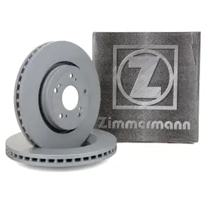 ZIMMERMANN Brake Disc Set for Honda CR-V III 2.0, 2.4, IV, 2.2 i-DTEC 4WD (Front)