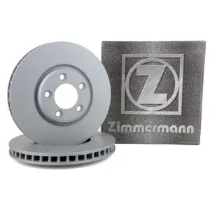 ZIMMERMANN Bremsscheiben Satz f&uuml;r JAGUAR S-Type 2 X200 bis Fgst.-Nr. M45254 vorne