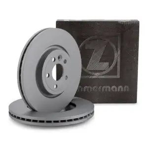 ZIMMERMANN Brake Disc Set for LAND ROVER Range Rover Velar L560 17-inch Front