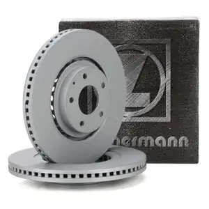 ZIMMERMANN Bremsscheiben Satz f&uuml;r MAZDA 6 GJ GL 2.2 D/AWD 184 PS vorne