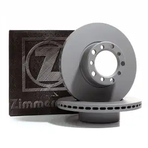 ZIMMERMANN Brake Disc Set for MERCEDES SL R107, 350SL C107, and 350SLC (up to July 1973) &ndash; Front
