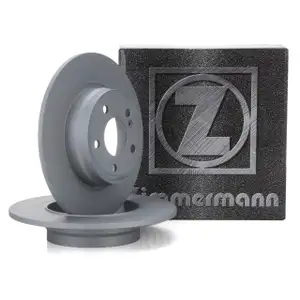 ZIMMERMANN Brake Disc Set for Mercedes C-Class W204 with Sport Package (Rear)