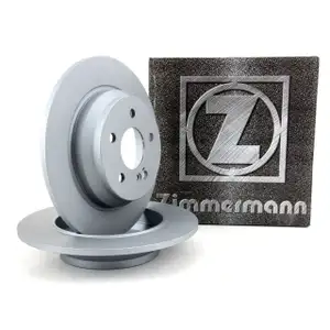ZIMMERMANN Bremsscheiben Satz f&uuml;r Mercedes SL R230 SL350 SL500 245-316 PS hinten