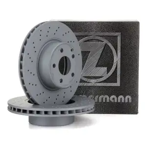 ZIMMERMANN Bremsscheiben Satz f&uuml;r MERCEDES S-Klasse W220 S280 S320 S350 vorne