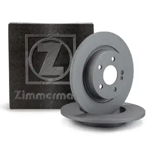 ZIMMERMANN Bremsscheiben Satz f&uuml;r MERCEDES W177 W247 C118 X118 hinten 2474230212