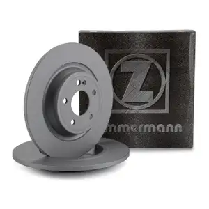 ZIMMERMANN Brake Disc Set for MERCEDES A-Class W177 and B-Class W247 (Rear) 2474230312