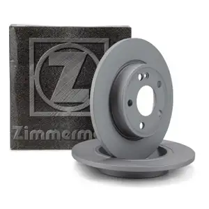 ZIMMERMANN Brake Disc Set for MERCEDES W177, V177, W247, C118, X118 (Rear) 2474230112
