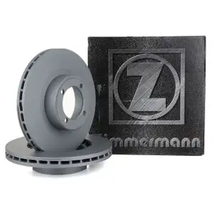 ZIMMERMANN Bremsscheiben f&uuml;r OPEL REKORD E 2.0E 2.2E 110/115 PS ohne ABS vorne