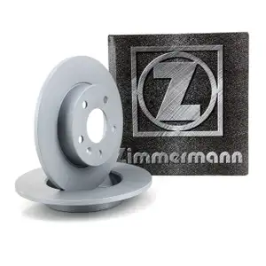 ZIMMERMANN Brake Disc Set, 264 mm, for OPEL Astra G, Corsa C, Zafira A, B (Rear)