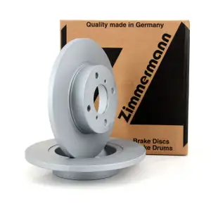 ZIMMERMANN Bremsscheiben Satz &Oslash; 246 mm f&uuml;r OPEL Agila A SUZUKI Wagon R+ hinten