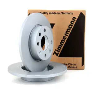 ZIMMERMANN Brake Disc Set, 240 mm, for OPEL Corsa C 1.0&ndash;1.4, 1.3/1.7 Diesel (Front)