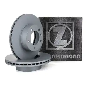 ZIMMERMANN Brake Disc Set for NISSAN INTERSTAR X70, OPEL Movano, and RENAULT Master 2 (Front)