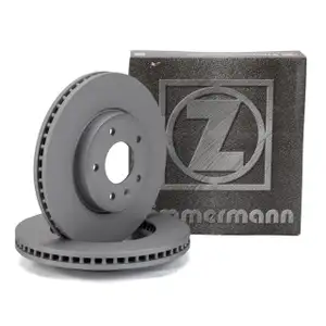 ZIMMERMANN Brake Disc Set for OPEL Antara, CHEVROLET Captiva C100, C140 (Front)