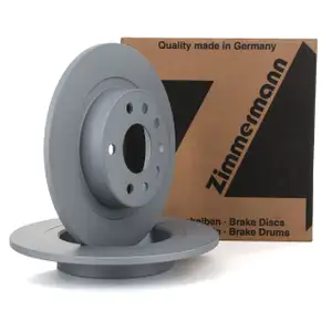 ZIMMERMANN Brake Discs for Opel Astra H 2.0 Turbo OPC, Zafira B (Police Version) - Rear