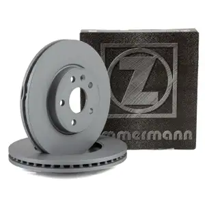 ZIMMERMANN Brake Discs for CHEVROLET AVEO, CRUZE, and OPEL ASTRA J (15-inch front)