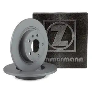 ZIMMERMANN Brake Disc Set for OPEL AMPERA, ASTRA J, CASCADA, and ZAFIRA C (Rear)