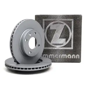 ZIMMERMANN Bremsscheiben Satz f&uuml;r OPEL KARL 1.0 1.0LPG 71/73/75 PS vorne