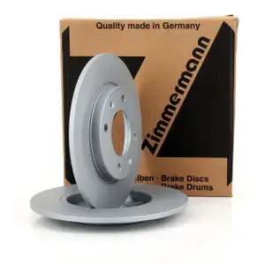 ZIMMERMANN Bremsscheiben Satz &Oslash; 247mm f&uuml;r CITROEN Saxo Xsara ZX PEUGEOT 106 2 206 hinten