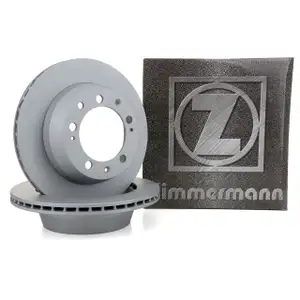 ZIMMERMANN Brake Disc Set for PORSCHE 924, 928, 4.5, 4.7 S, and 944 (up to 1987) &ndash; Rear &ndash; 94435204102