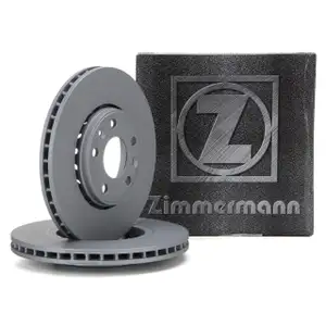 ZIMMERMANN Brake Disc Set for RENAULT Laguna 3 Latitude, Megane 3 Grand/Scenic 3 (Front)