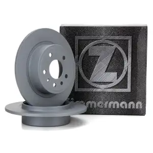 ZIMMERMANN Brake Disc Set for SAAB 9-5 YS3E (Vehicle ID No. X3025752 and up) &ndash; Rear