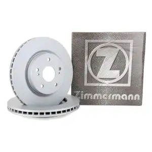 ZIMMERMANN Bremsscheiben Satz f&uuml;r Suzuki Grand Vitara II (JT) Allrad vorne