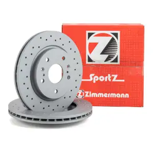 Zimmermann SPORT Bremsscheiben Satz f&uuml;r SUZUKI Swift 4 FZ NZ 1.6 136 PS vorne