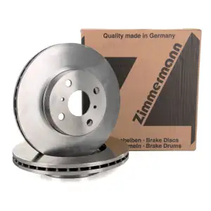 ZIMMERMANN Bremsscheiben Satz f&uuml;r Toyota Corolla (E10 E11) bis 09.2001 vorne