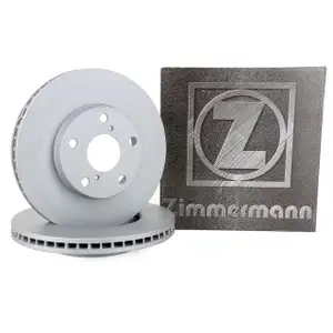 ZIMMERMANN Brake Discs for TOYOTA RAV 4 II (_A2_) 1.8, 2.0, 4WD, 2.0 D, 4WD (front)
