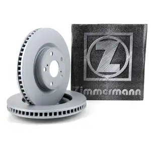 ZIMMERMANN Bremsscheiben f&uuml;r TOYOTA AURIS E18 CAMRY V4 V5 RAV 4 III + IV vorne