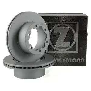 ZIMMERMANN Brake Disc Set for MAN TGE (UZ_) + VW Crafter (SY SX SZ) Rear