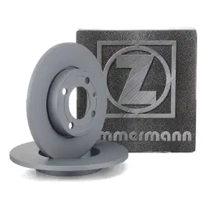 ZIMMERMANN Brake Disc Set, &Oslash; 239 mm, for SEAT Arosa 1.0 and VW Polo 6N1 (front)