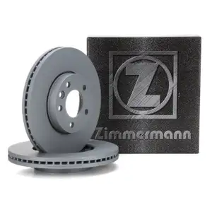 ZIMMERMANN Brake Disc Set for VW Multivan Transporter T5 T6 PR-2E3 (Front)