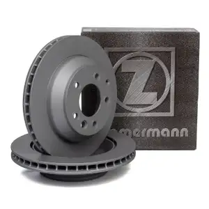 ZIMMERMANN Bremsscheiben Satz f&uuml;r AUDI Q7 PORSCHE Cayenne VW Touareg hinten