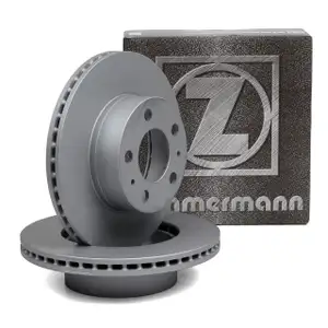 ZIMMERMANN Brake Discs for VOLVO 240 2.0&ndash;2.7, 260 2.7, 2.8 (LUCAS System, Front)
