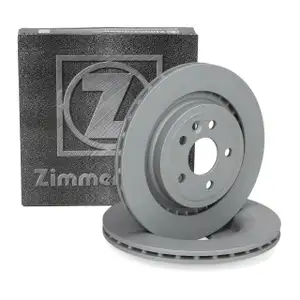 ZIMMERMANN 610.3715.20 Brake Disc Set for VOLVO S60 2, S80 2, V60 1, V70 3, XC70 2 (rear)