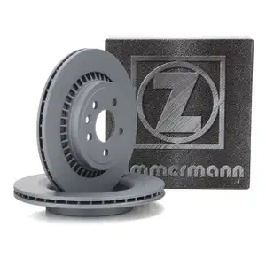 ZIMMERMANN Brake Disc Set for VOLVO XC60 156 (2008&ndash;2017) &ndash; Rear