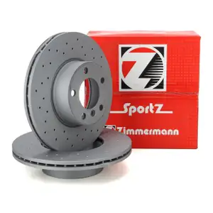 Zimmermann SPORT Brake Disc Set for BMW F20, F21, F22, F23, F30&ndash;34, F32&ndash;36, X1 E84 (Front)