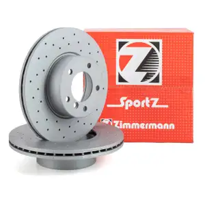 Zimmermann SPORT Bremsscheiben Satz f&uuml;r BMW 3er E90 E93 E92 E91 X1 E84 vorne