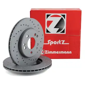 Zimmermann SPORT Brake Disc Set for Mercedes 190 E W201, W124, S124, C124, R107 (Front)