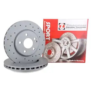 Zimmermann SPORT brake discs for Mercedes A-Class W169 and B-Class W245 (Front)